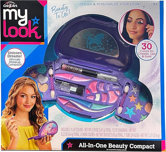 Glitter Makeup Compact-BrightBean Baby