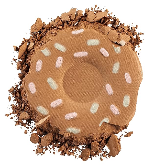 Physicians Formula Murumuru Butter Cheat Day Donut Bronzer, Lightweight, Cruelty-Free, For Sensitive Skin, Dark Shimmer Cream Bronzer, 0.38Oz, Sprinkles-BrightBean Baby