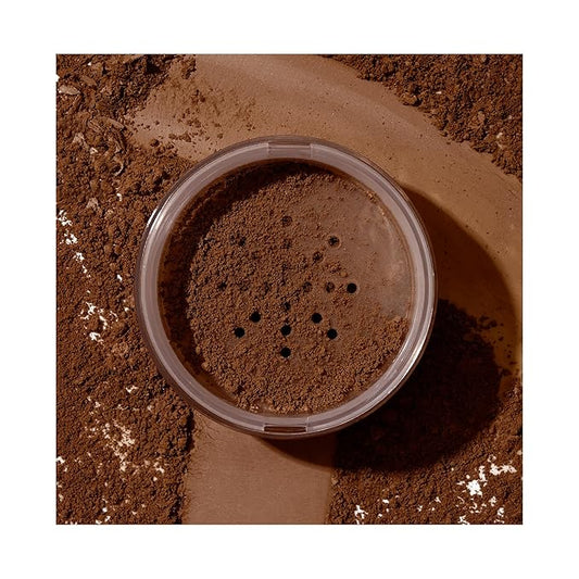 COVER FX Perfect Setting Powder - Shade Deep - Loose Makeup Finishing Powder - Mattify Skin and Lock in Makeup - Blurs Fine Lines - Full Size-BrightBean Baby