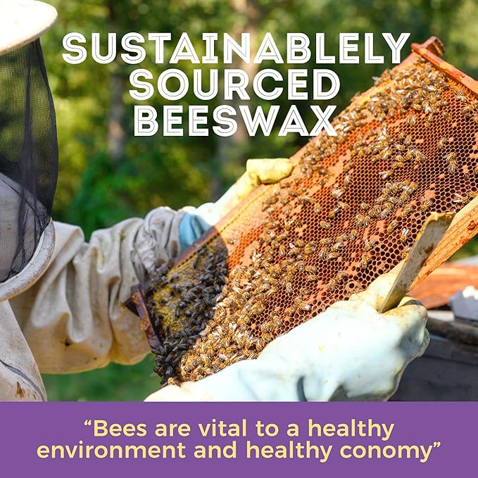 Trifecta Living Co.'s Beeswax Pellets - 100% Pure Bees Wax Perfect for DIY Candles, Skincare, and More! Discover The Creative Possibilities with Our Versatile, Pure Beeswax Pellets!-BrightBean Baby