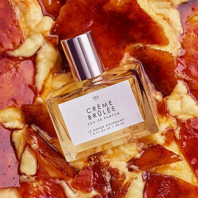 Le Monde Gourmand Crème Brûlée Eau de Parfum - 1 fl oz (30ml) - Toasted Sugar, Black Almond, Plum Perfume Notes-BrightBean Baby