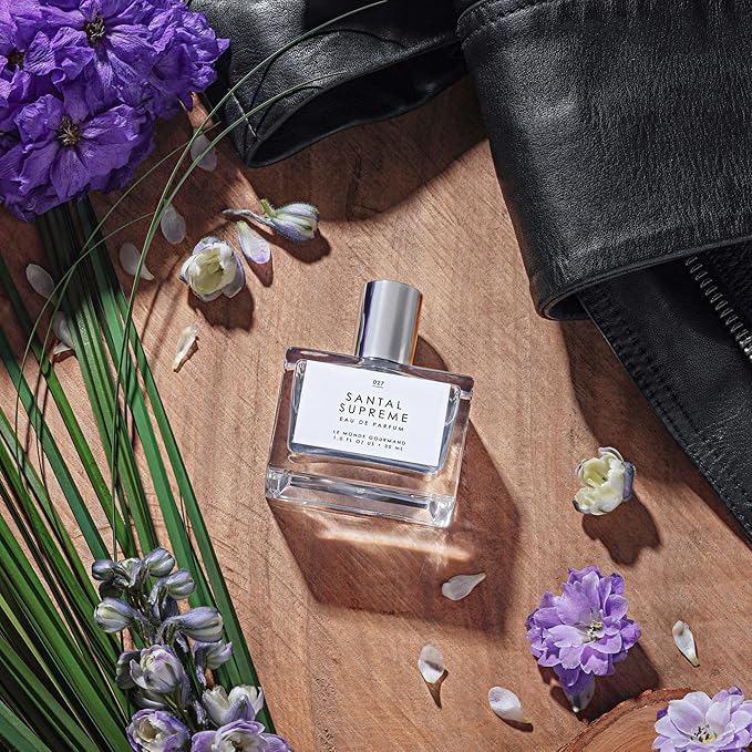 Le Monde Gourmand Santal Supreme Eau de Parfum - 1 fl oz (30 ml) - Sandalwood, Violet, Musky Perfume Notes-BrightBean Baby