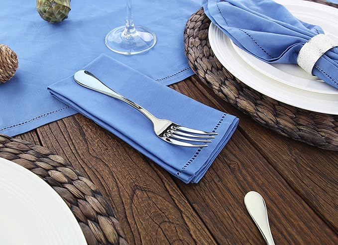 Artaste Rain 18/10 Stainless Steel (Silver (Set of 12), Dinner Fork (7.6-Inch))