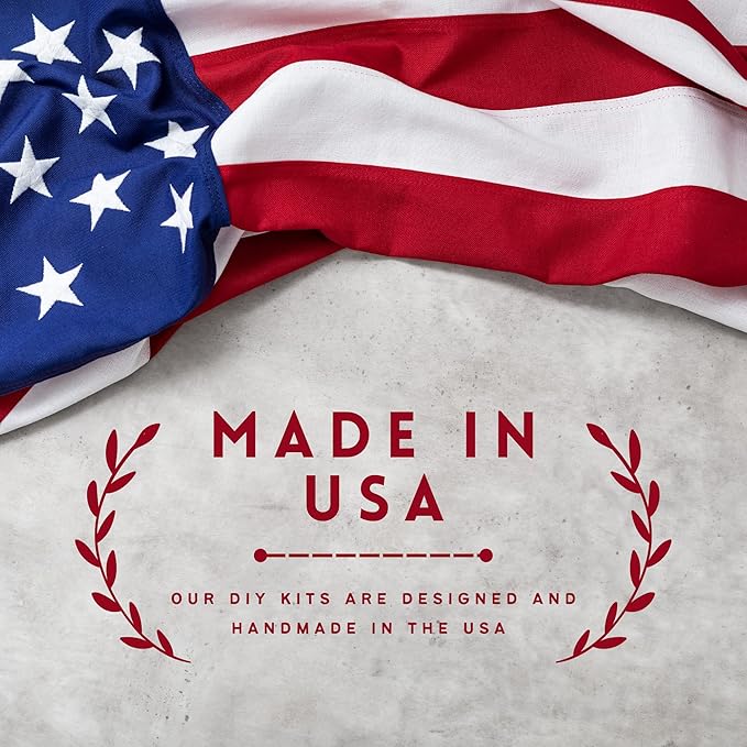 Shea Butter Lip Balm DIY Kit (Made in USA), Creates 10 Luxurious Lip Balms with EVERYTHING Included-BrightBean Baby