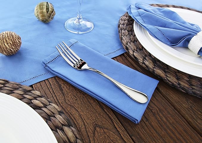 Artaste Rain 18/10 Stainless Steel (Silver (Set of 12), Dinner Fork (7.6-Inch))