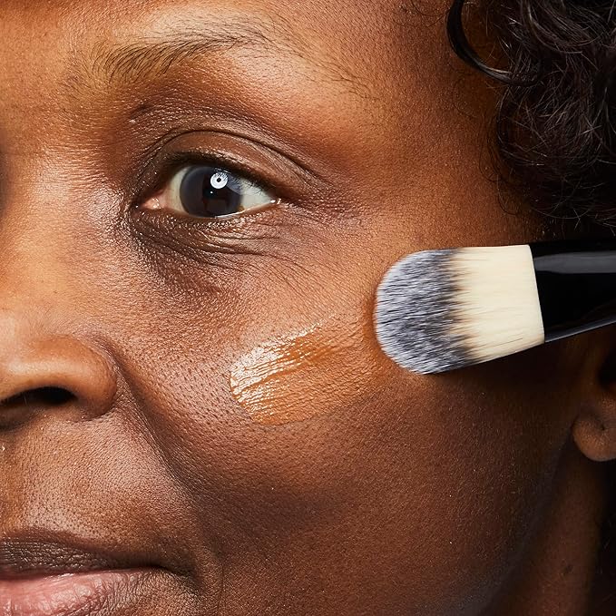 No7 Protect & Perfect Advanced All in One Foundation - Chestnut - Age Defying Foundation Makeup with SPF 50 for Women - Makeup Base Cream Helps to Reduces Redness & Blurs Visible Pores (30ml)-BrightBean Baby