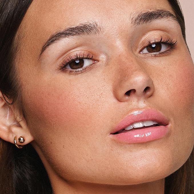 Jouer Bonnes Fêtes Deluxe Mini Lip Oil - Tinted Hydrating Lip Oil Gloss – Moisturizing Dry Lip Treatment Serum - Fragrance Free Tinted Lip Oil - Jojoba Seed Oil and Apricot Oil Formula - Valued at $42-BrightBean Baby