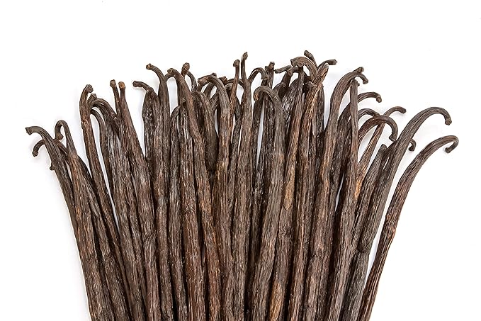 1 LB Vanilla Beans - Whole Extract Grade B Pods for Baking, Homemade Extract, Brewing, Coffee, Cooking - 16 Ounces | (Tahitian)
