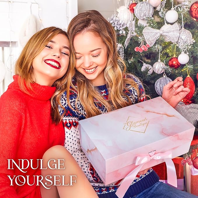 Skin Repair Spa Gift Set - 8 Piece Skin Care Products for Women, Beauty & Personal Care - Full Size Skincare Set Spa Gift Basket, Infused with Minerals & Vitamins - Gift Box Spa Kit-BrightBean Baby