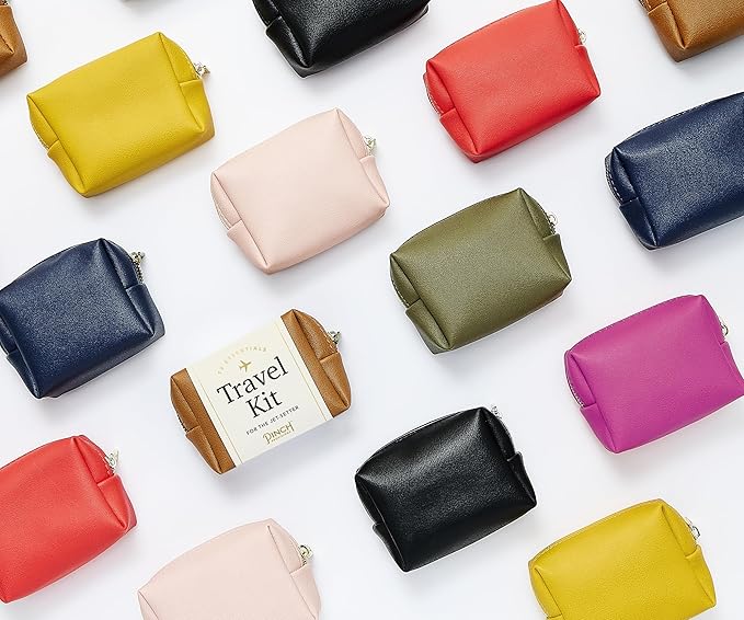 Pinch Provisions Travel Kit, includes 18 Must-Have Emergency Essential Items for Travelling, Ideal Road Trip or Airport Gift for Friends, Family & Peers, Portable Pouch-BrightBean Baby