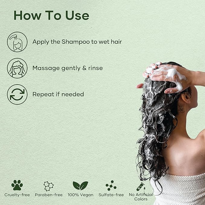 Botanic Hearth Peppermint Oil Shampoo | Hair Blooming Formula With Keratin For Thinning Hair | Fights Hair Loss, Promotes Hair Growth | Sulfate Free For Men And Women | 16 Fl Oz-BrightBean Baby
