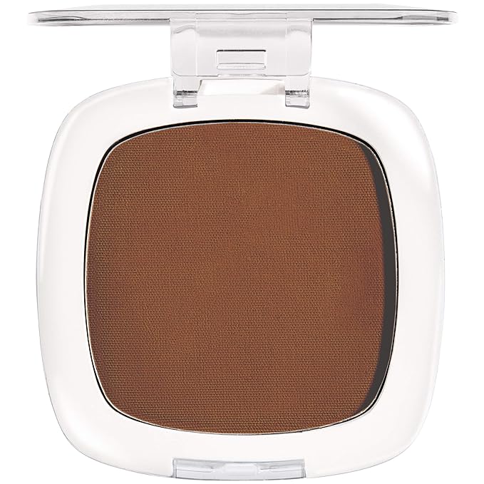 L'Oreal Paris Age Perfect Creamy Powder Foundation Compact, 370 Mahogany, 0.31 Ounce-BrightBean Baby