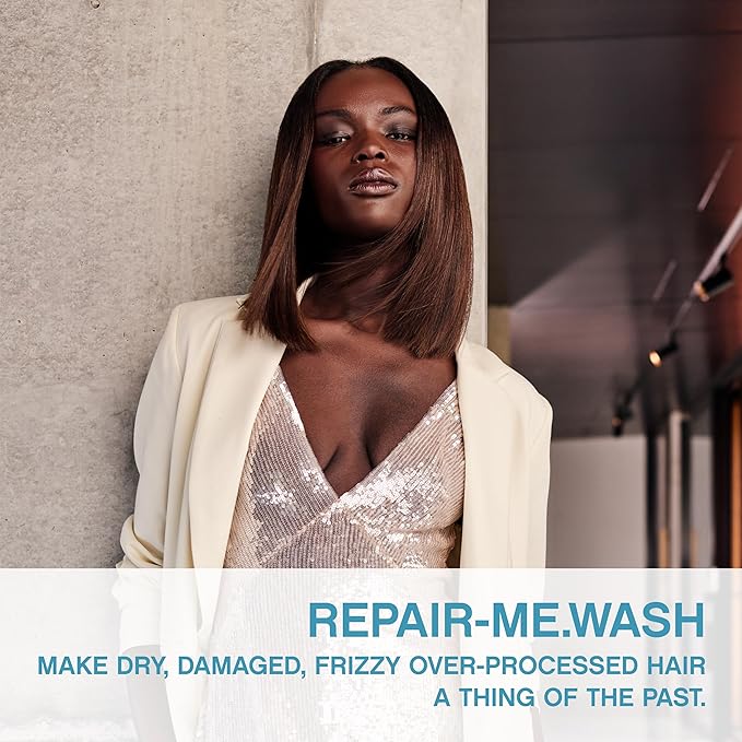 KEVIN.MURPHY REPAIR-ME.WASH - Moisturising Hair Repair Shampoo - Hydrating Frizz Control Shampoo - Sulphate & Paraben Free Hair Care - 1 L / 33.8 fl oz-BrightBean Baby