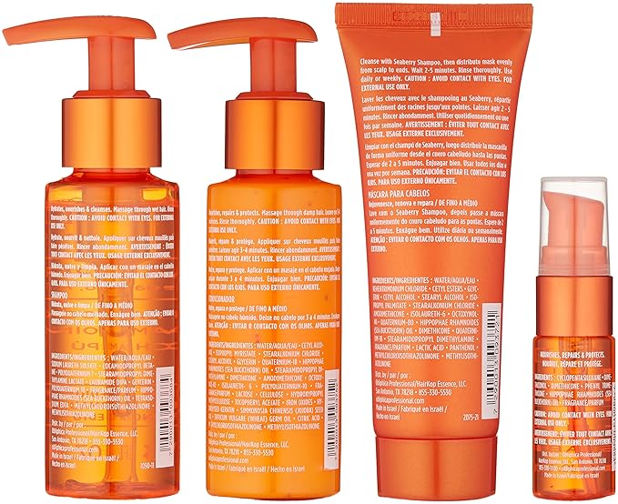 Obliphica Seaberry Fine to Medium Travel Kit - Elevate Your Hair Care On the Go-BrightBean Baby