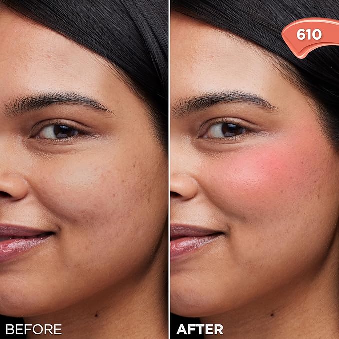 L'Oreal Paris True Match Lumi Le Liquid Blush, Intense Lightweight Blush Formula With Liquid Pigments, Dewy Rich Coral, 0.33 Fl Oz-BrightBean Baby