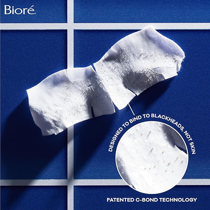 Bioré Original Blackhead Remover Strips, Deep Cleansing Nose Strips With Instant Pore Unclogging, Features C-Bond Technology, Oil-Free, Non-Comedogenic Use, 14 Count-BrightBean Baby