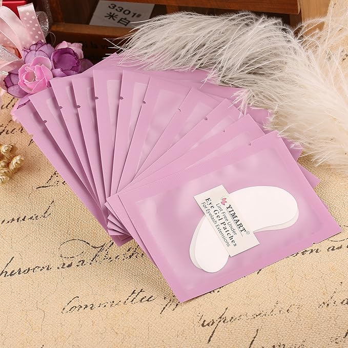 Yimart® Professional Lint Free Under Eye Gel Pad Patches Eyelash Extensions 100 Pairs-BrightBean Baby