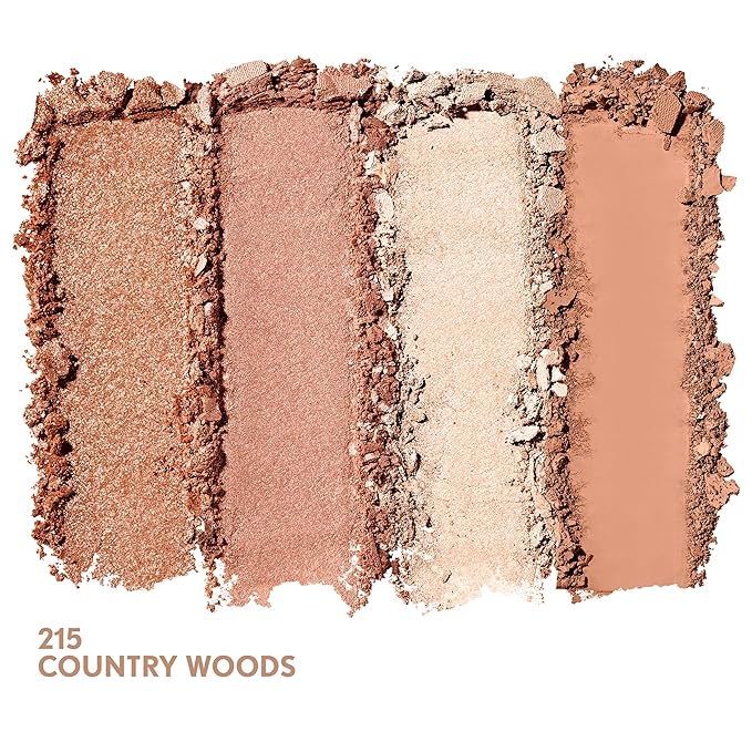 COVERGIRL - Eye Enhancers 4-Kit Eyeshadow, silky, sheer formula, double ended applicator, 100% Cruelty-free-BrightBean Baby