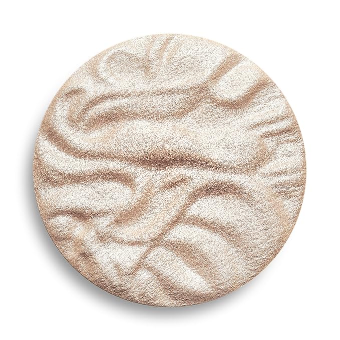 Revolution Beauty, Reloaded Pressed Powder Highlighter, Intensely Pigmented for a High Impact Dewy Finish, Just My Type, 0.22 Oz.-BrightBean Baby