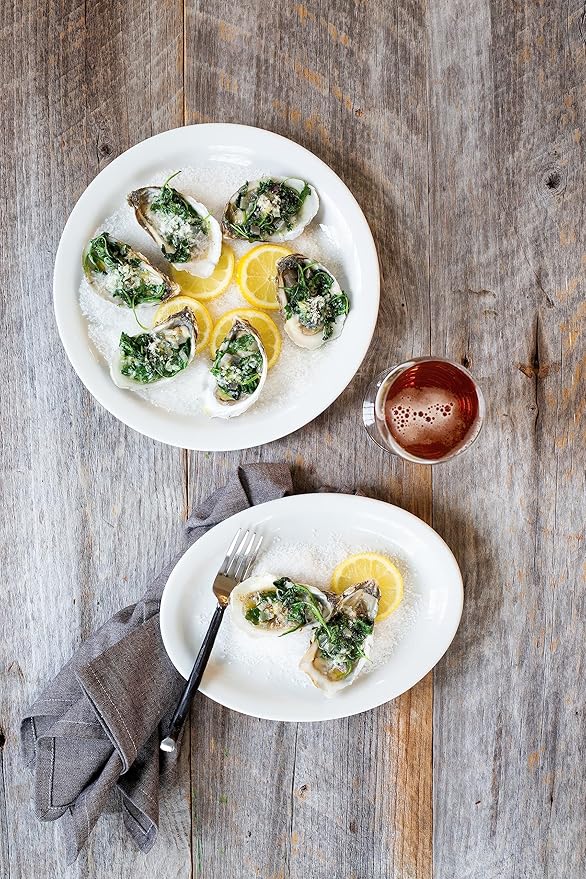 Tuxton China ALH-136 Platter, 13-3/4" x 10", Oval, Wide Rim,Rolled Edge, Microwave and Dishwasher Safe, Oven Proof, Fully Vitrified, Alaska, Porcelain White, Pack of 12