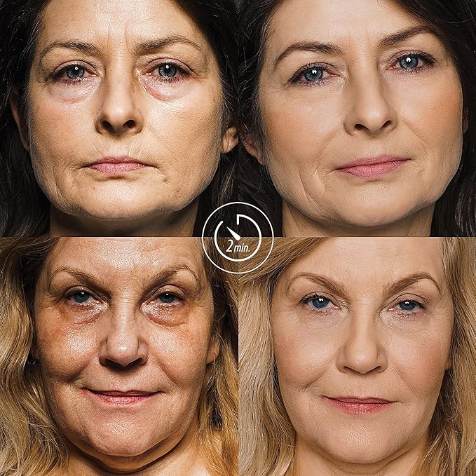 AGELXR - Instant Wrinkle Remover - Quickly Tightens Wrinkles, Fine Lines and Diminishes Puffy Eyes. Instant Facelift Serum - Anti-Aging Formula with Argireline® (30 Vials)-BrightBean Baby