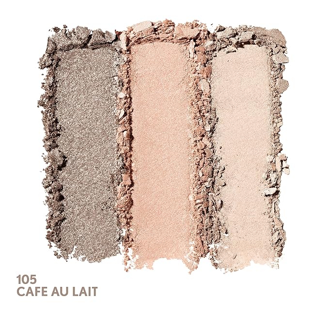 COVERGIRL - Eye Enhancers 3-Kit Eyeshadow, silky, sheer formula, double ended applicator, 100% Cruelty-free-BrightBean Baby