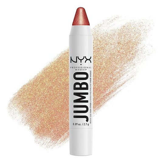 NYX PROFESSIONAL MAKEUP, Jumbo Multi-Use Face Highlighter Stick - Lemon Meringue-BrightBean Baby