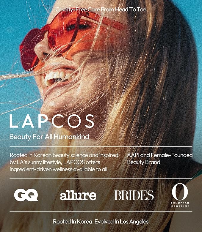 LAPCOS Vita C Sheet Mask, Daily Face Mask with Vitamin C to Renew Skin, Korean Beauty Favorite, 5-Pack-BrightBean Baby